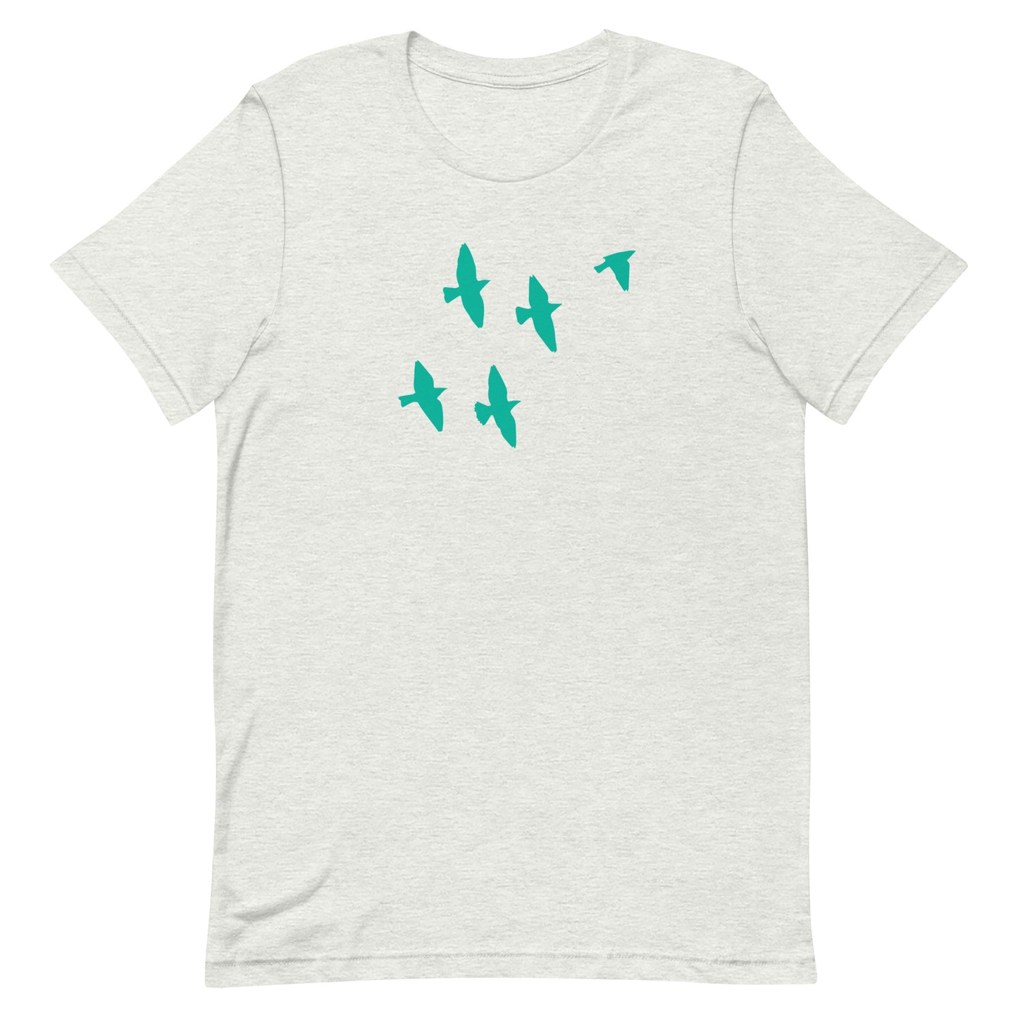 Green Birds In Flight Tee