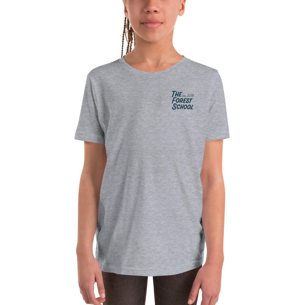 School Is Better In The Forest Youth T-shirt